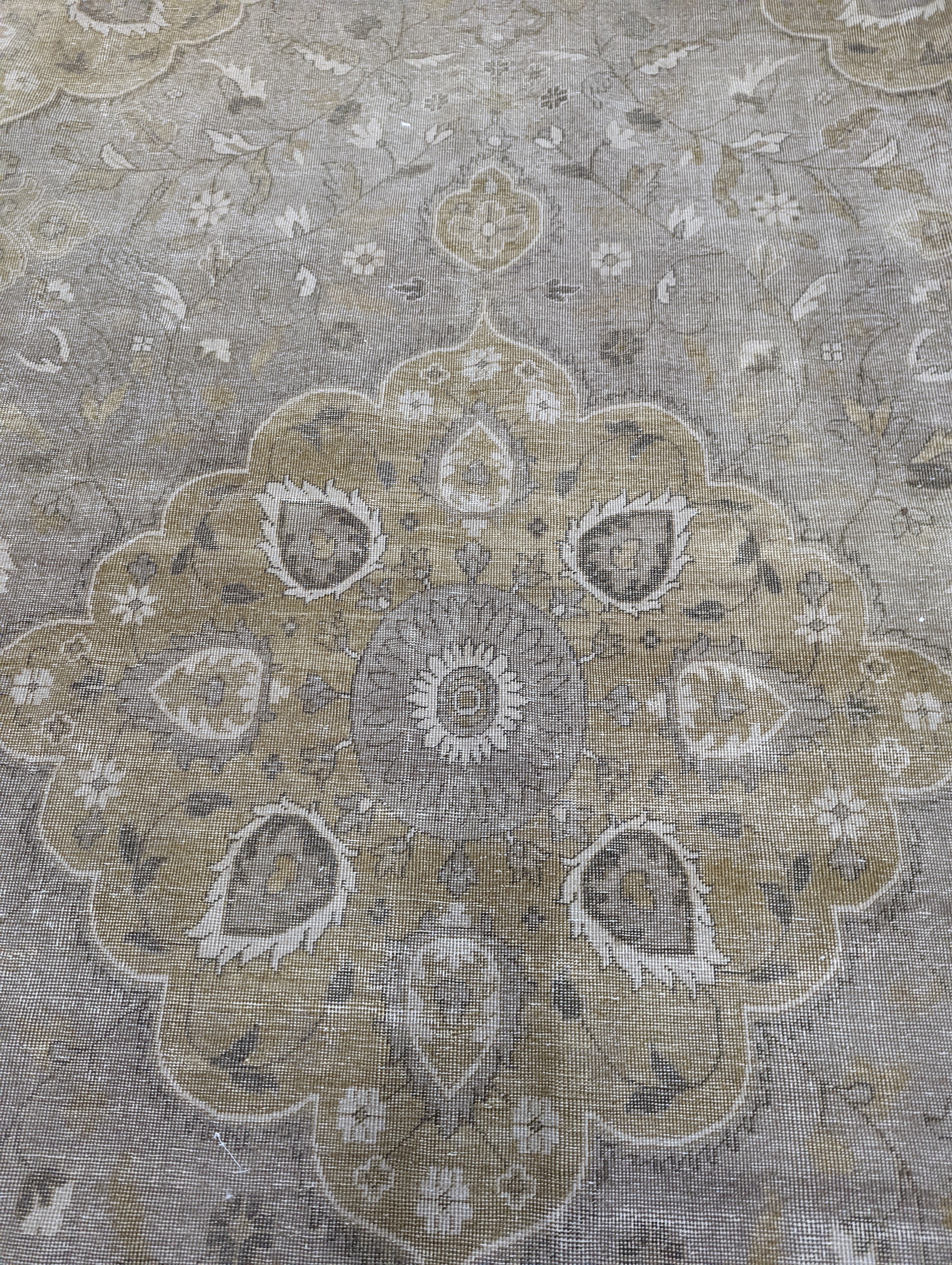 A contemporary North West Persian style pale wool carpet, 420 x 293cm